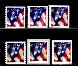 #4391 - 4396 2009 Flag set/6 - MNH