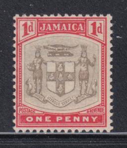 Jamaica     #34    mnh    (toned gum)    cat $4.75