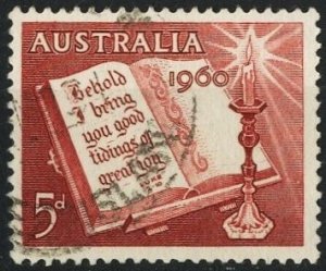 AUSTRALIA SC #339, USED - 1960 - DAN012