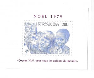 Rwanda 1979 Christmas Intl year of Child S/S Sc 934 MNH C10