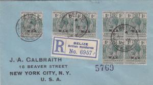 1915, Belize, British Honduras to New York City, NY, See Remark (26303)