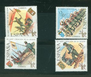 Spain #1685-1688 Mint (NH) Single (Complete Set)