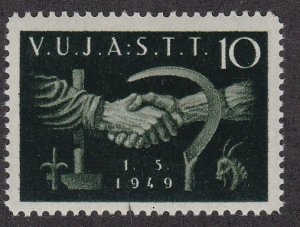 Trieste Zone B # 4, Labor Day, Hinged