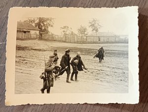WW2 WWII Orig. wartime Military photo German - Russian POW Captured soldier