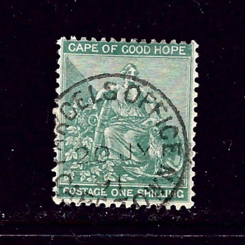 Cape of Good Hope 50 Used 1896 issue