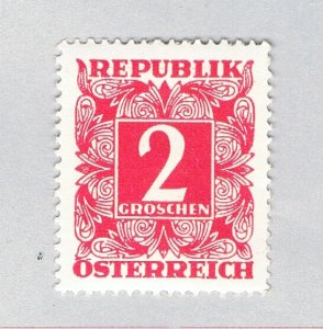 Austria J233 MNH Numeral 2 1951 (BP84211)