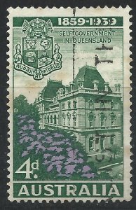 Australia 1959 - Centenary of self-government in Queensland - SG332 used