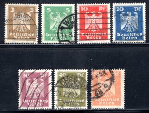 Germany #330-336  Used  VF   CV $3.95   ...   2380370