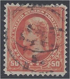 #275 50c Thomas Jefferson 1895 Used