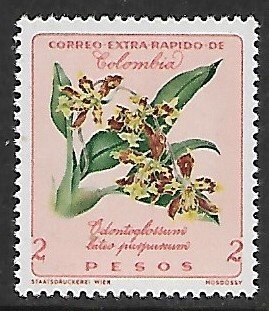 Colombia # C425 - Odontoglossum - MNH.....[Zw11]