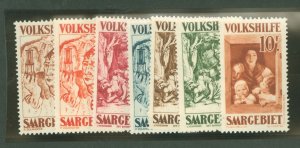 Saar #B23-B29 Unused Single (Complete Set)