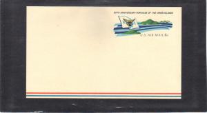 Postcard UXC6 6c Virgin Islands Mint CV0667