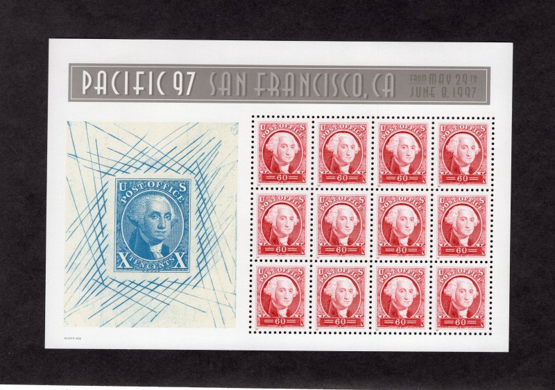 3140 Washington, MNH sheet/12