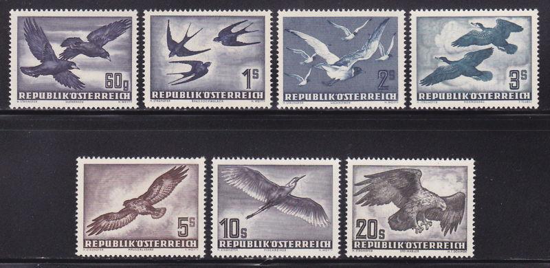 Austria C54-C60 VF-NH set cv $ 389 ! see pic !