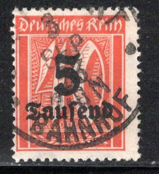 Germany Reich Scott # 242, used, exp h/s