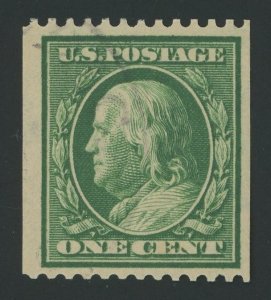 USA 385 - Perf 12 Horiz Single Line Wmk Coil - F/VF Used with faint cancel