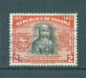 Panama sc# 383 used cat value $.25