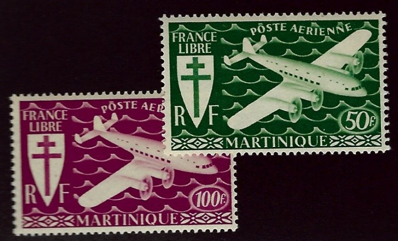 Martinique SC C1-C2 Mint F-VF....Worth a Close Look!