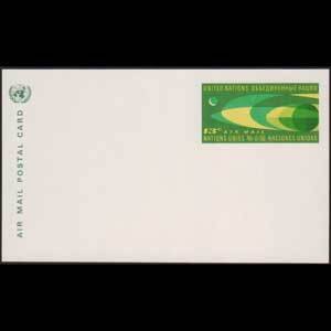 UN-NEW YORK 1968 - Stamped Card-Flight