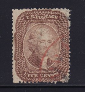 29 F-VF used neat cancel with nice color cv $ 375 ! see pic !