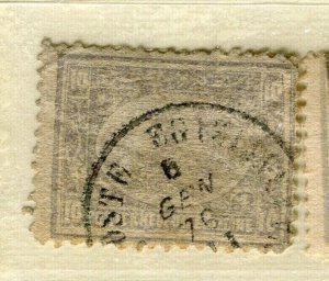 EGYPT; 1872-74 early classic Sphinx Pyramid issue fine used 10pa. value