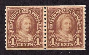 601 Mint,NH... Pair... SCV $16.50