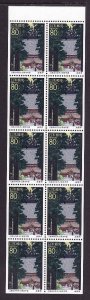 Japan-Sc#Z188a-unused NH pane of 10-1996-Ancient Trees-Ko