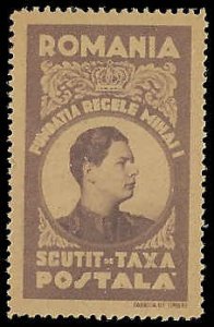 Romania - 1947 - Fundatia Regele Mihai I - MNH -  NGAI