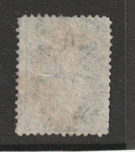 New Zealand a used 2d QV full face from 1864