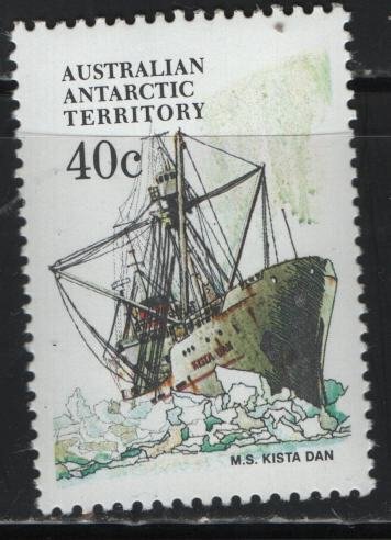 AUSTRALIAN ANTARCTIC TERRITORY, L38, MNH, 1979-81 M.S. Kista Dan