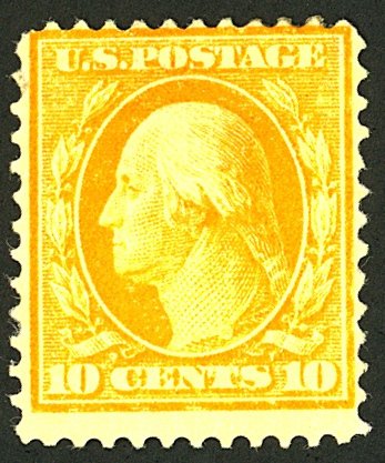 U.S. #381 MINT OG HR SOME DIST. GUM
