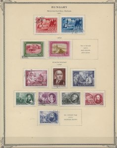 Hungary 4 Album pages 1951-1955 U