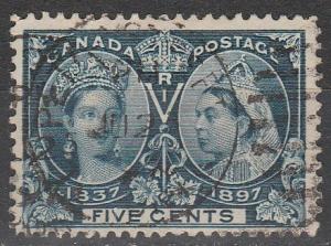 Canada #54  F-VF  Used  CV $45.00  (A7442)