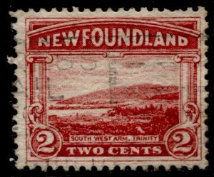 Newfoundland #132 South West Arm Definitive Issue Used