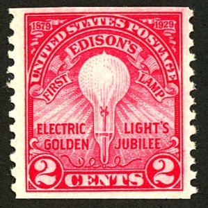 U.S. #656 MINT OG NH