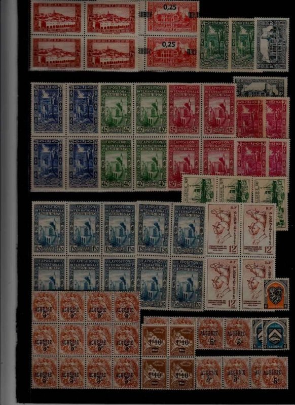 Algeria 70 mint values pre-1960 (5)