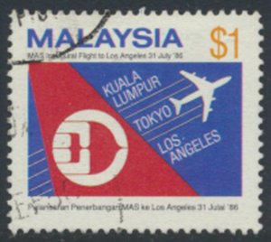 Malaysia     SC# 342  Used  Aviation Aircraft   see details & scans 