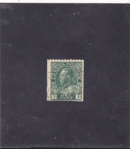 CANADA KING GEORGE V COIL STAMP 1 C.  SC # 131