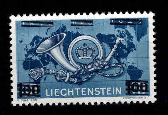 LIECHTENSTEIN Scott 246 MNH** surcharged UPU stamp