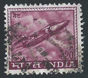 India #413 20p Gnat Plane
