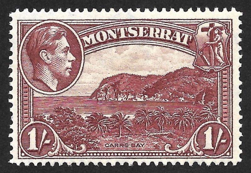 Doyle's_Stamps: Choice Montserrat King George VI Stamp Lot