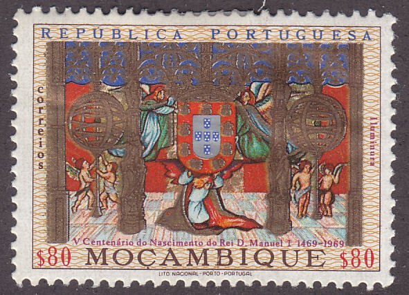 Mozambique 492 King Manuel I 1969