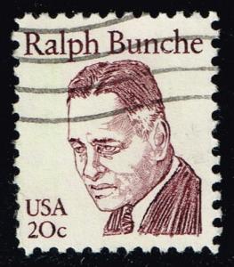 US #1860 Ralph Bunche; Used at Wholesale