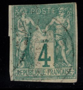 French Colonies Scott 25 Used issue of 1877  Imperforate