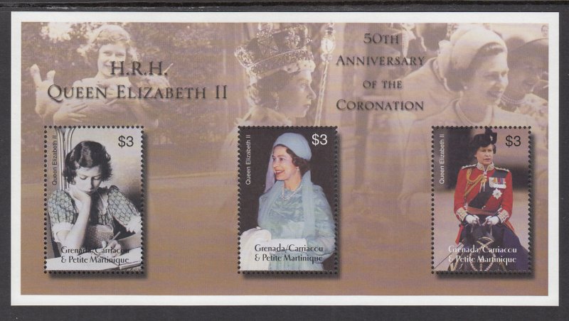 Grenada Grenadines 2437 Queen Elizabeth II Souvenir Sheet MNH VF