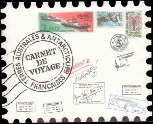 French Southern & Antarctic Territory #257, Complete Set, Souvenir Booklet, 1...