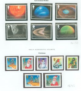 Great Britain #3113/3126 Mint (NH) Single (Complete Set) (Space)