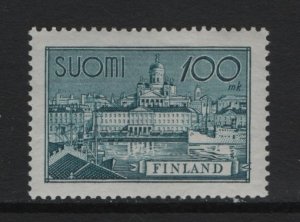 Finland   #410  MNH   1963 harbor 100m greenish blue