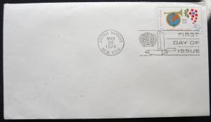 UN #246 FDC (Non Cacheted) (Pencil Address Erased) L10