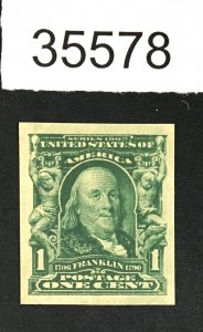 US STAMPS # 314 MINT OG NH LOT #35578